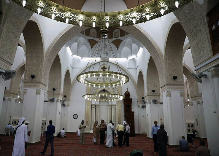 mosque with two qiblas in Madinah