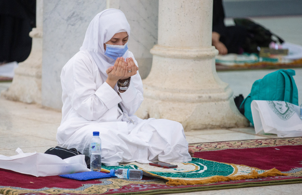 Women's attire during Hajj